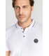 Polo mc tps cerises 1001white
