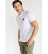 Polo mc tps cerises 1001white