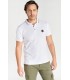 Polo mc tps cerises 1001white