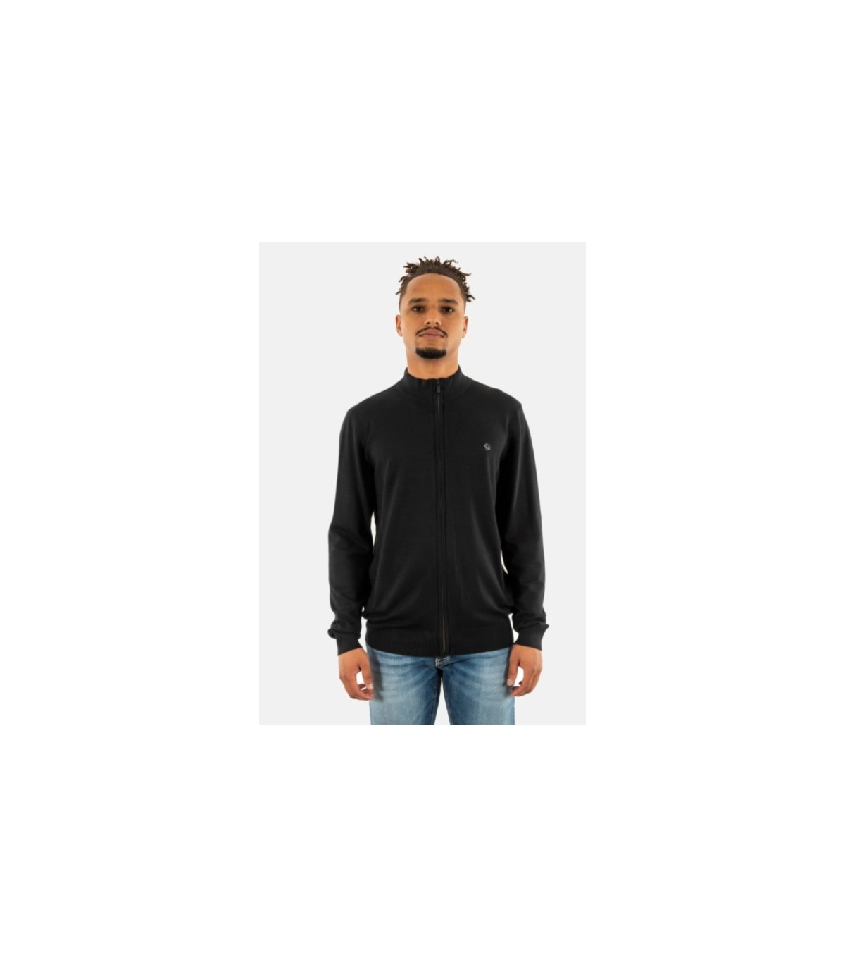 Gilet zippe benson & cherry noir