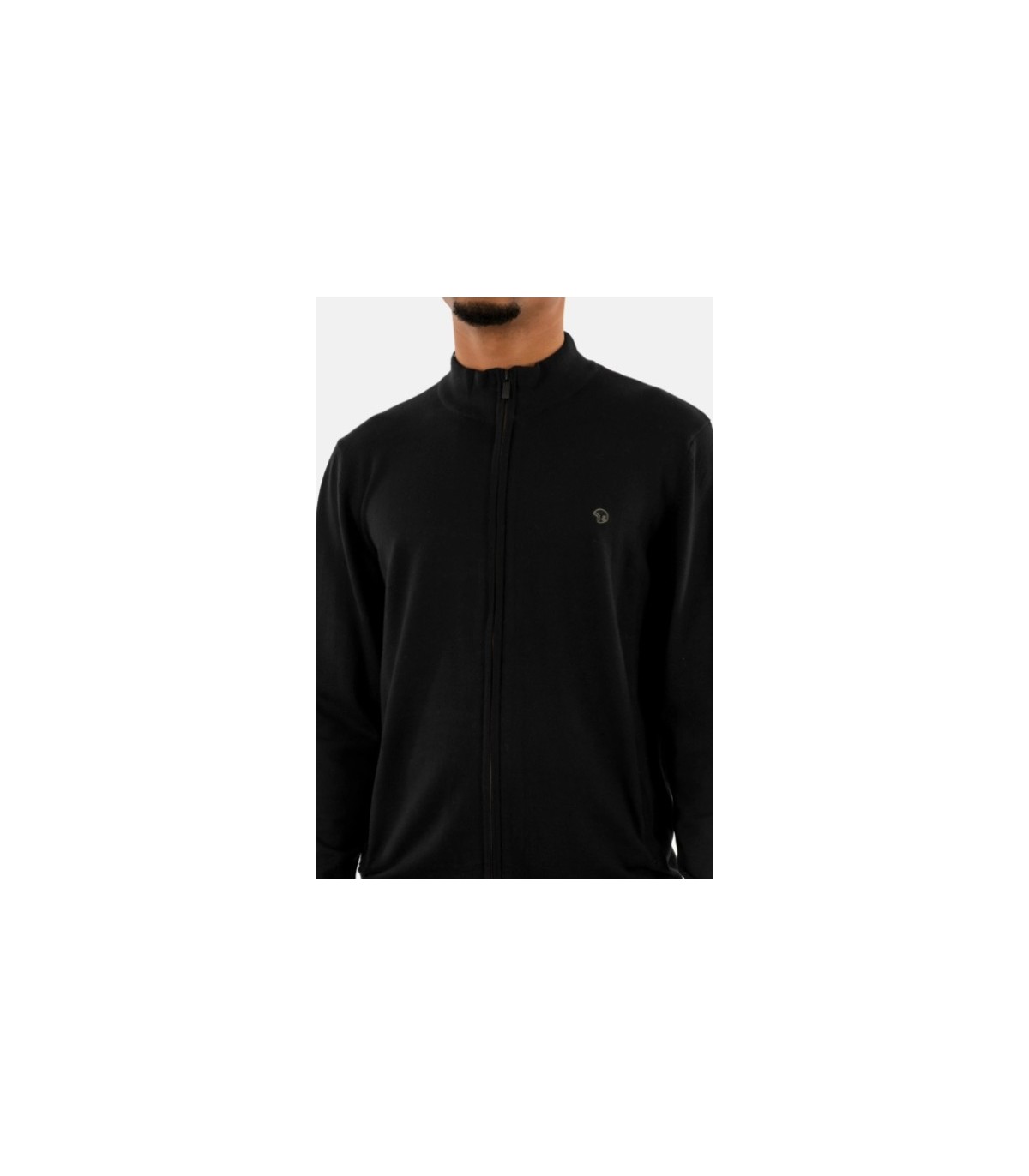 Gilet zippe benson & cherry noir