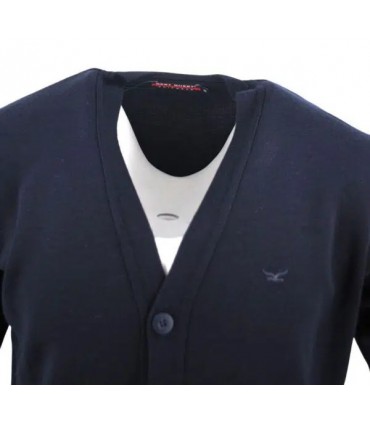 Gilet bouton best guest 1081marine