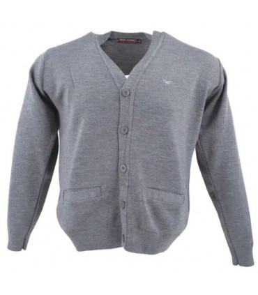 Gilet bouton best guest 1088grismoyen