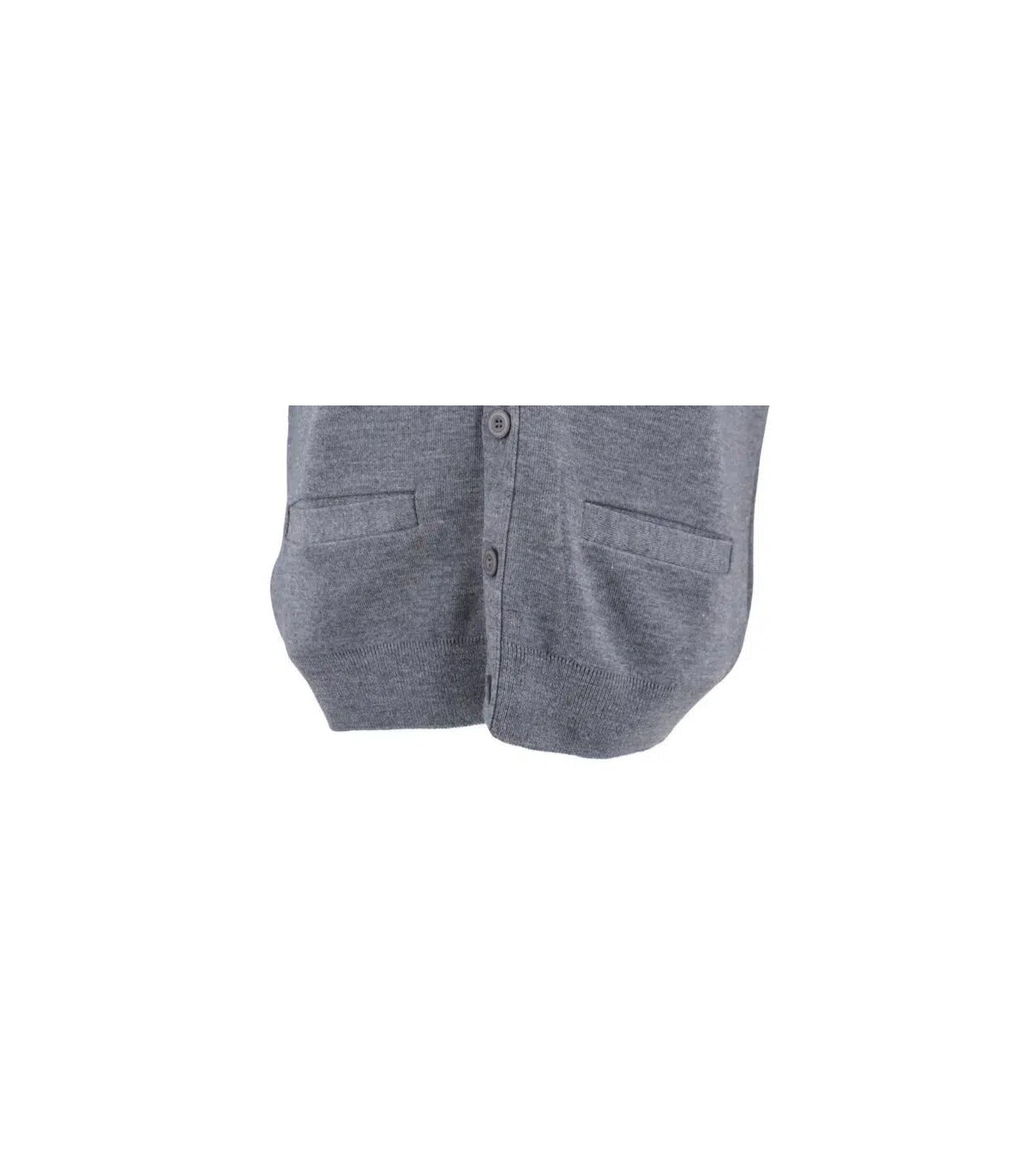 Gilet bouton best guest 1088grismoyen