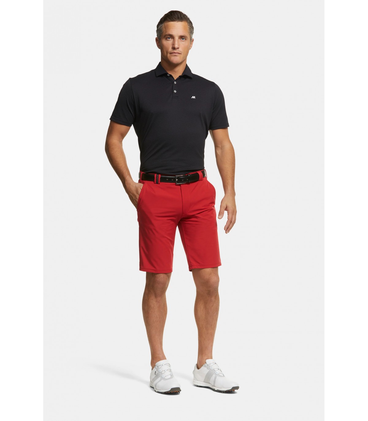 Bermuda chino meyer 55rouge