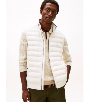 Doudoune sans manche tommy menswear z00ivory