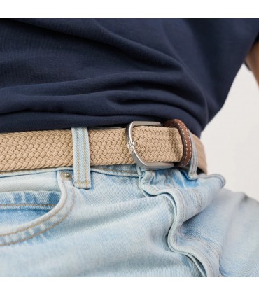Ceinture billy belt beige sable