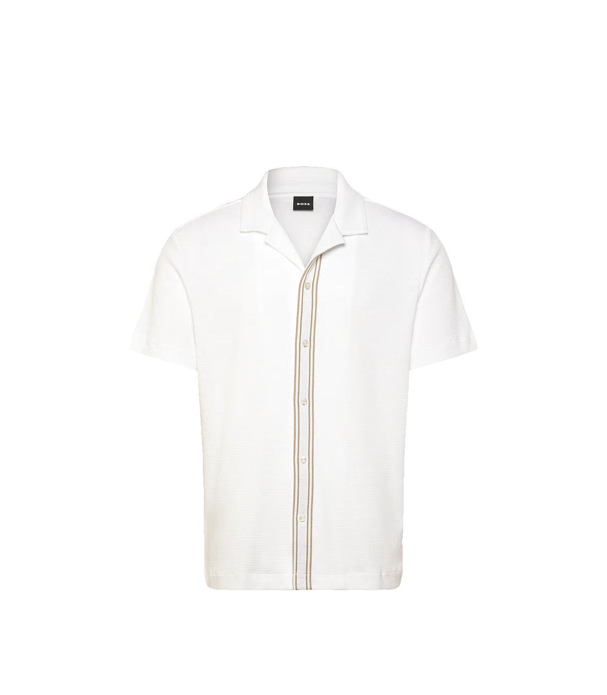 Chemise mc boss black 100white
