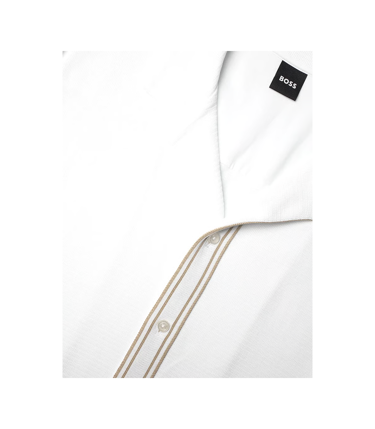 Chemise mc boss black 100white