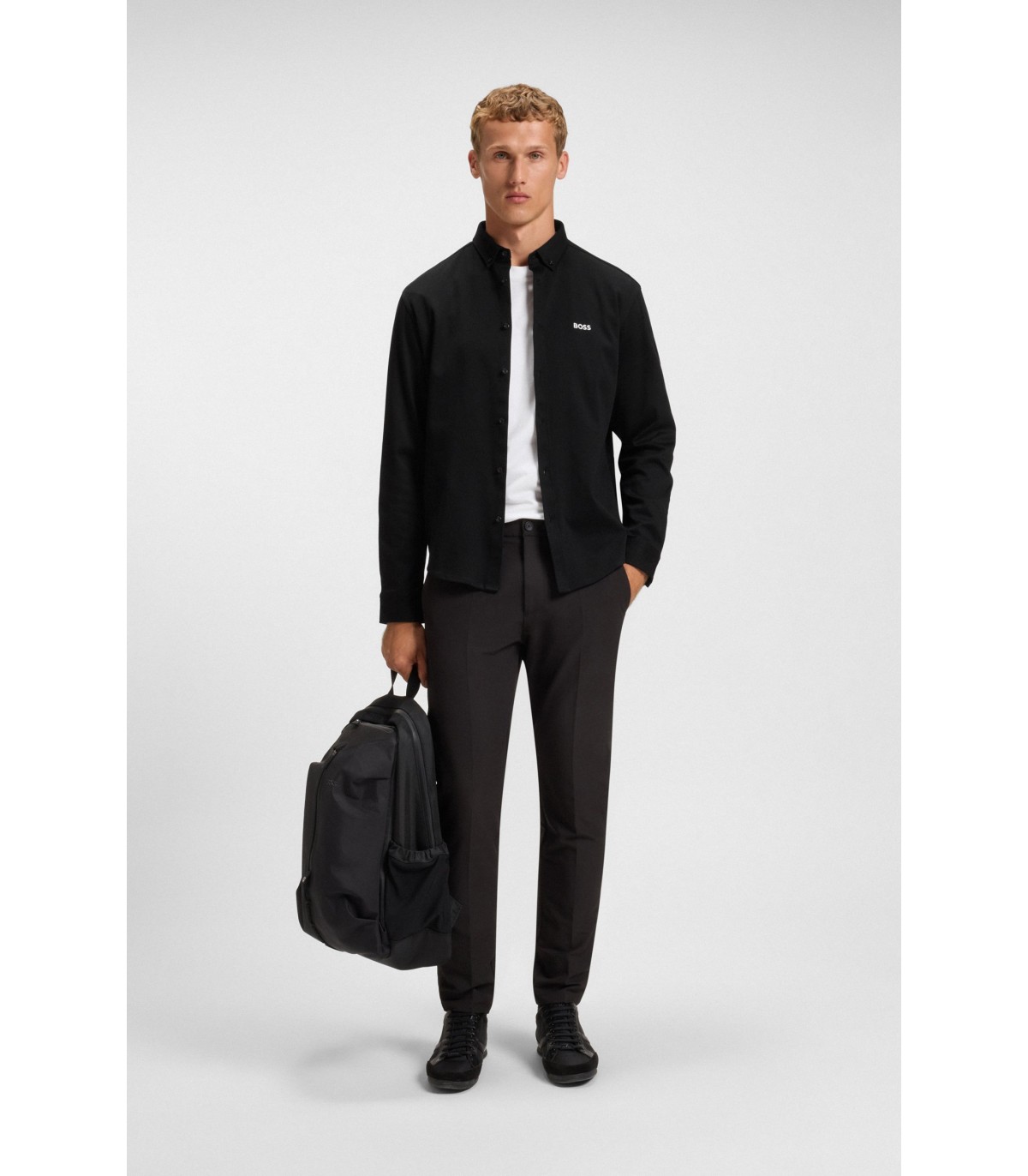 Chemise ml boss green 002black