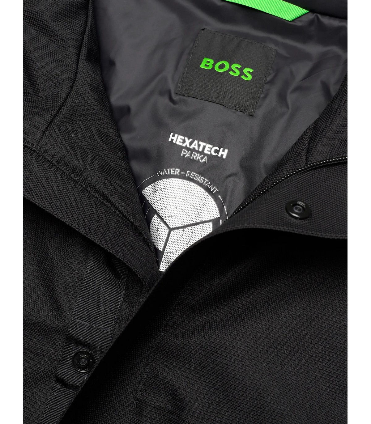 Parka boss green 001black