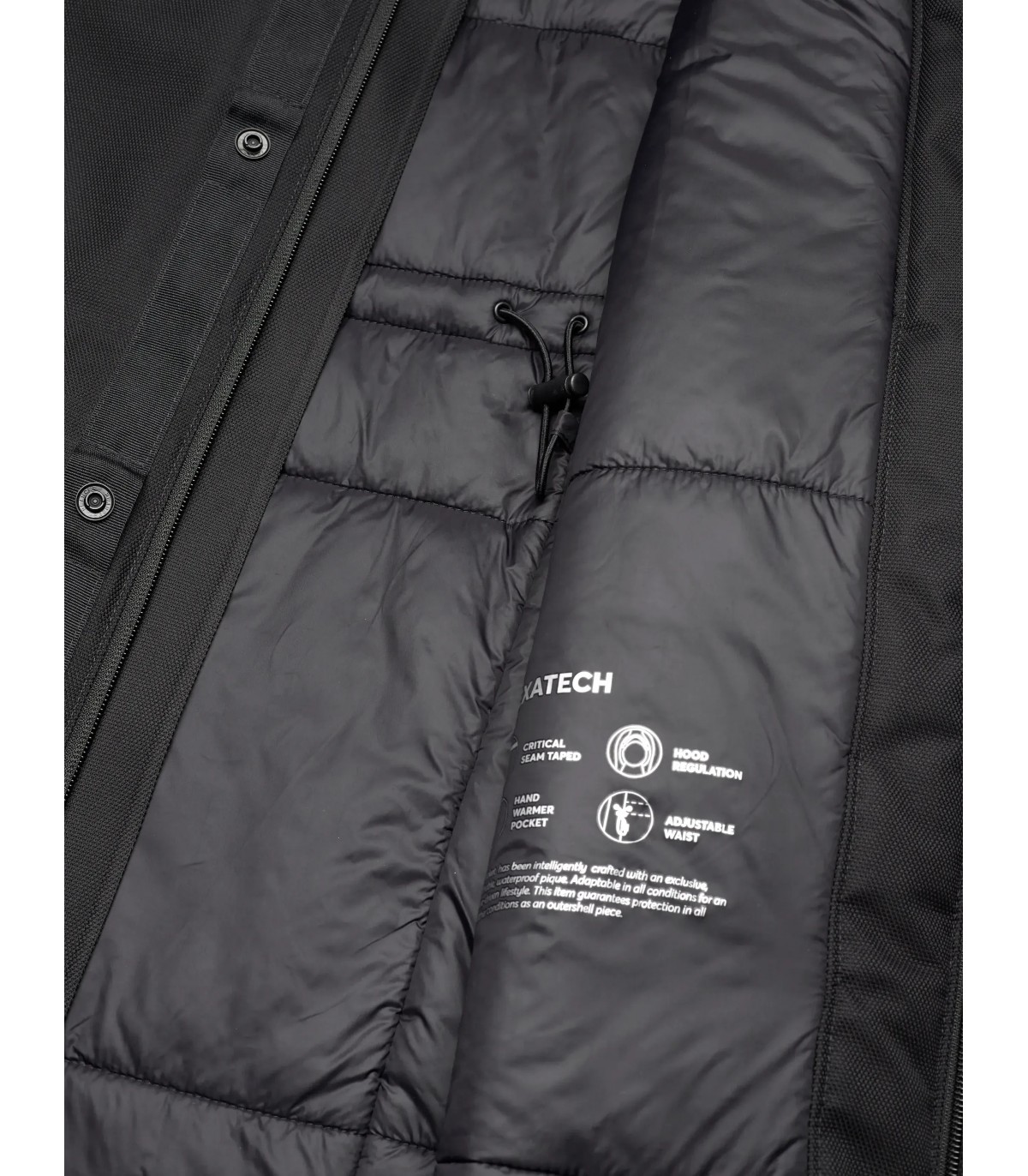 Parka boss green 001black
