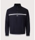 Sweat col zippe boss green 402darkblue