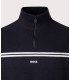 Sweat col zippe boss green 402darkblue