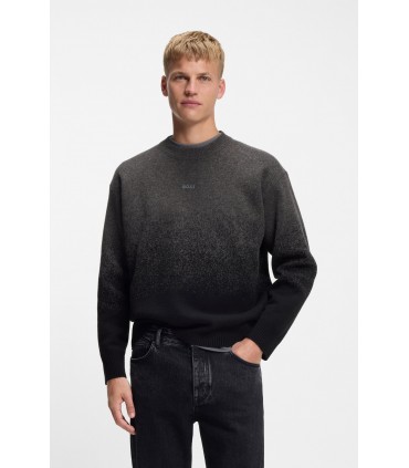 Pull col rond boss orange 001black
