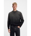 Pull Col rond Boss Orange