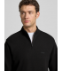 Sweat col zippe boss orange 001black