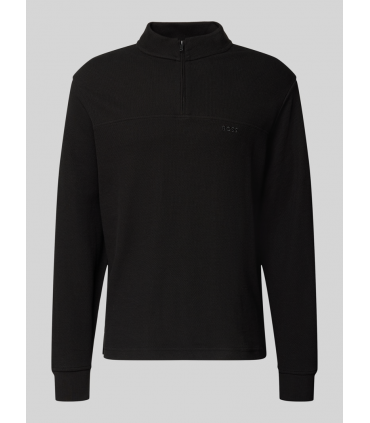 Sweat col zippe boss orange 001black