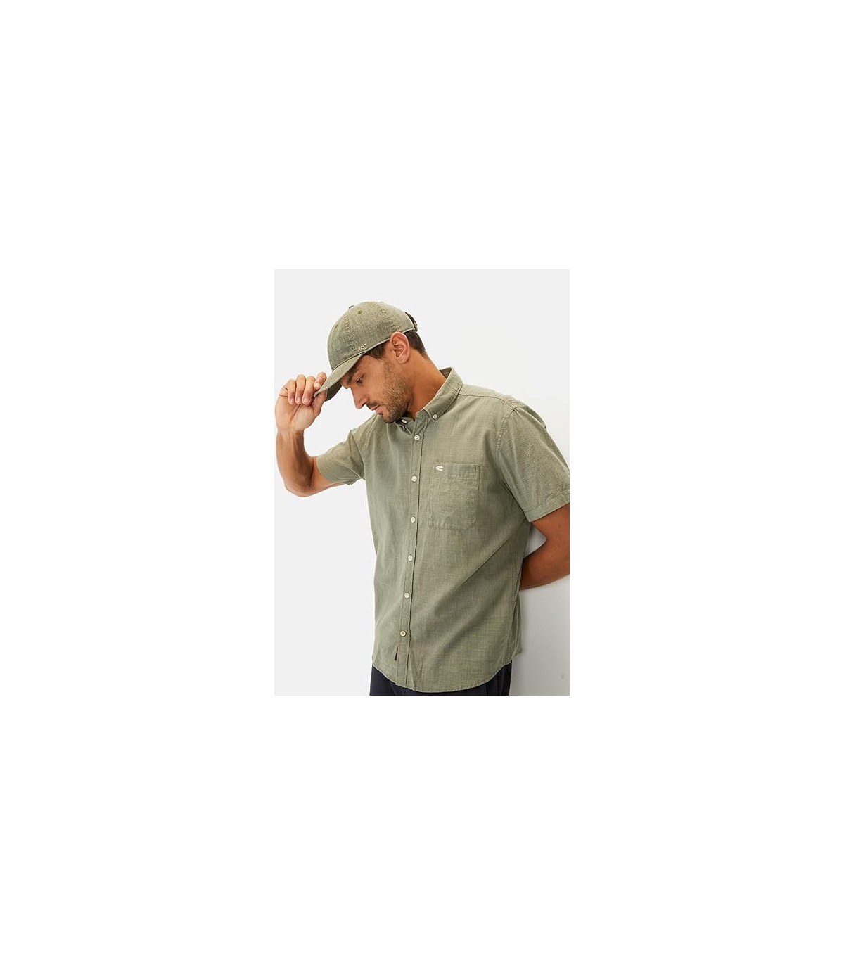 Chemise mc camel 31tilleul