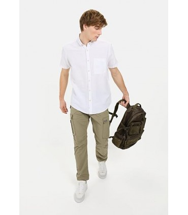Chemise mc camel 01blanc