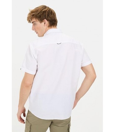 Chemise mc camel 01blanc