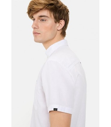 Chemise mc camel 01blanc