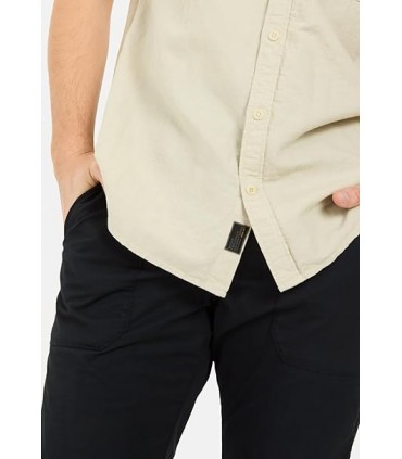 Chemise mc camel 16beige
