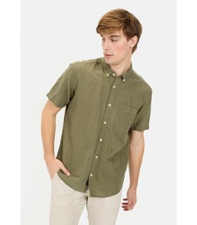 Chemise mc camel 34kaki