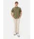 Chemise mc camel 34kaki