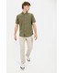 Chemise mc camel 34kaki