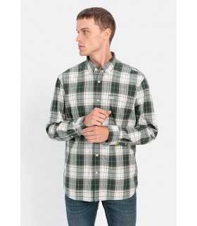 Chemise ml camel 38pinegreen