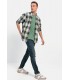 Chemise ml camel 38pinegreen