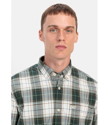 Chemise ml camel 38pinegreen