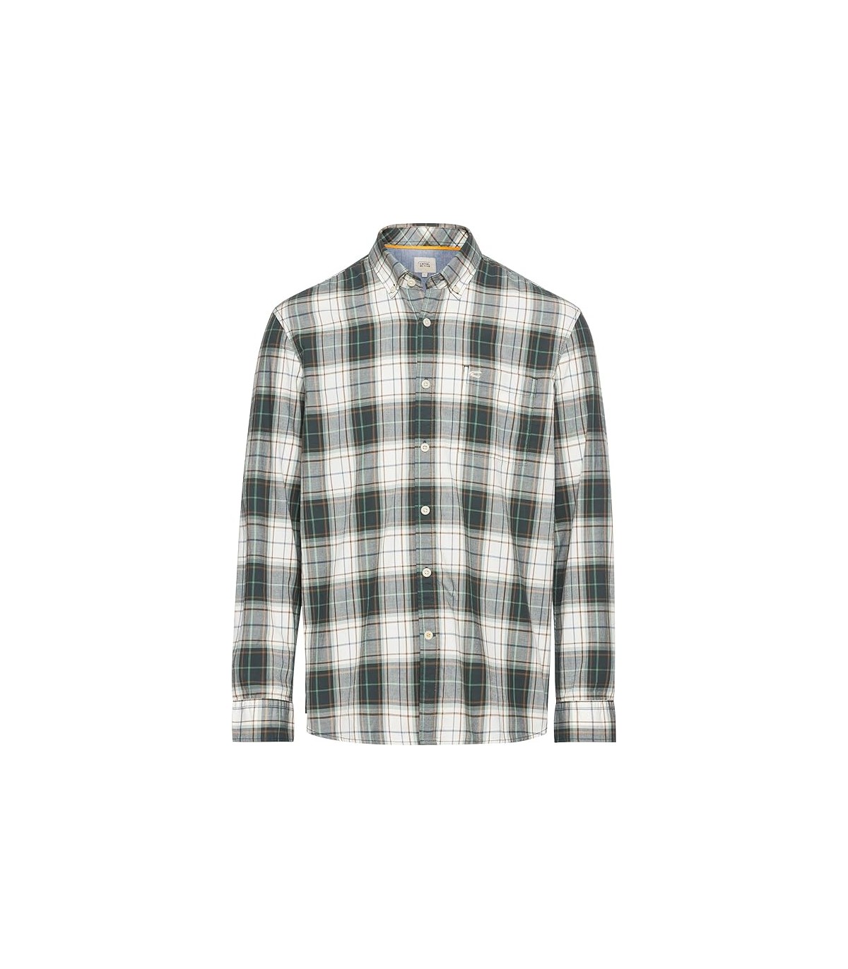 Chemise ml camel 38pinegreen