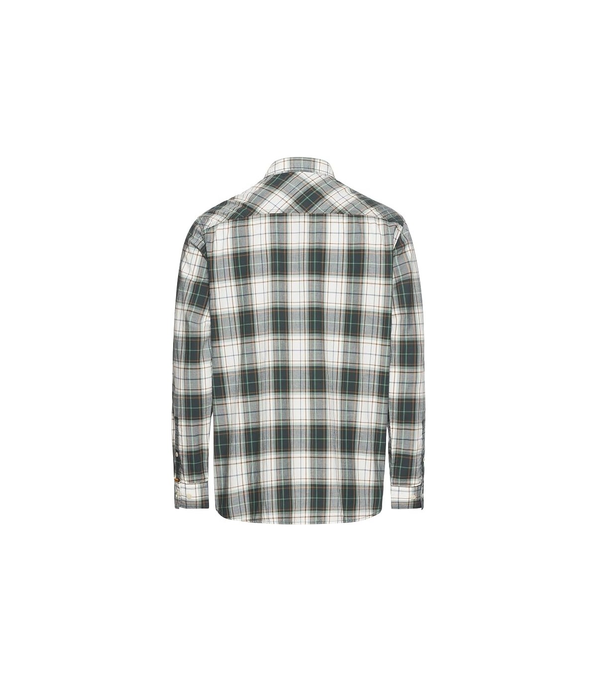 Chemise ml camel 38pinegreen