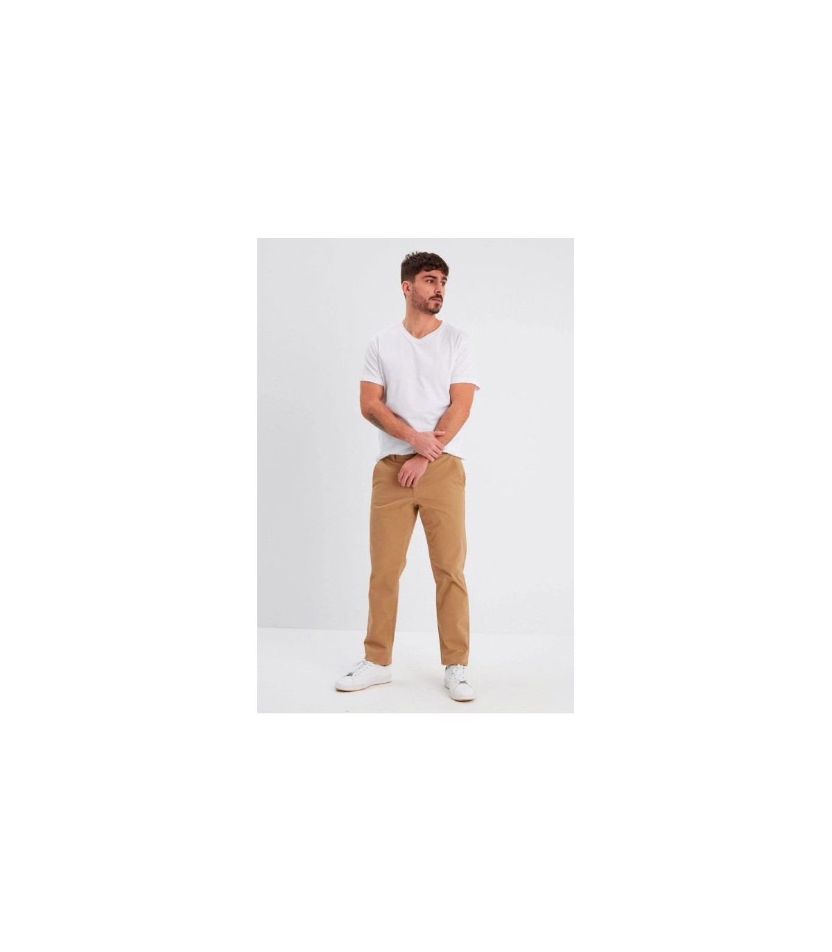 Pantalon chino daytona beige