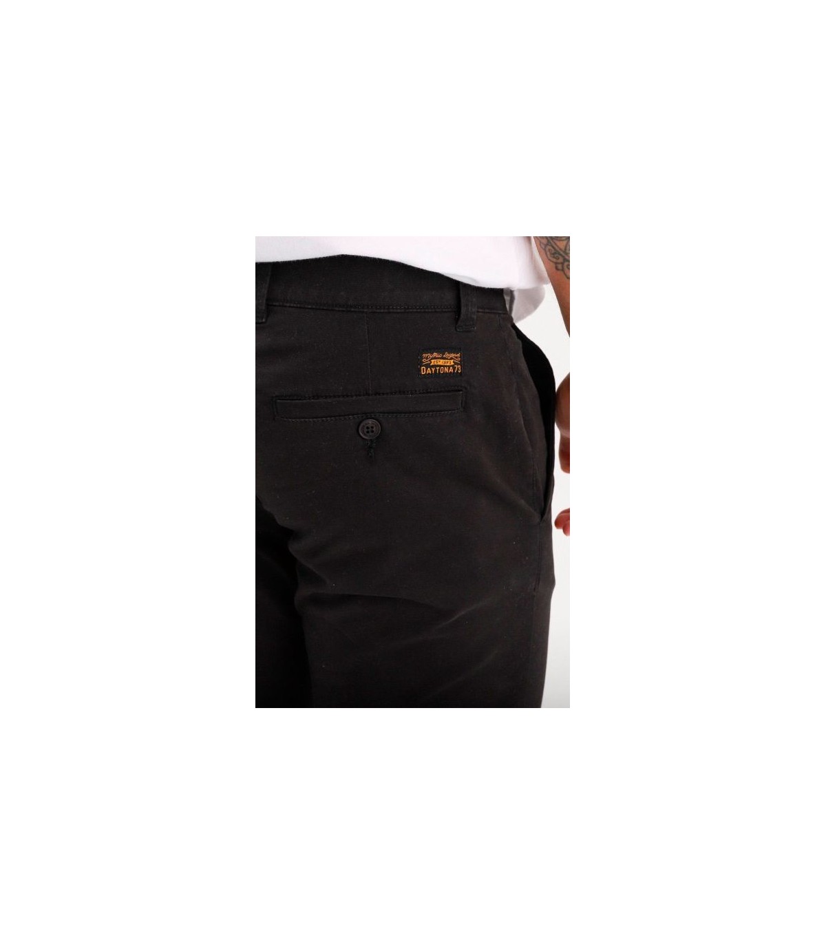 Pantalon chino daytona black