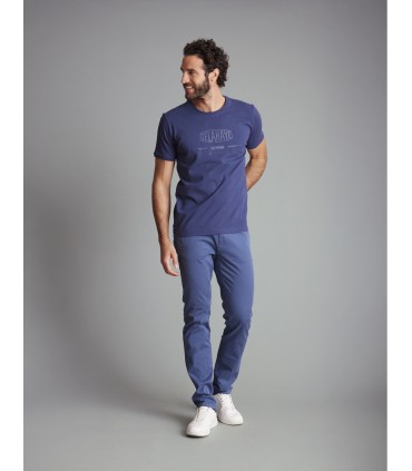 Pantalon chino delahaye 057indigo