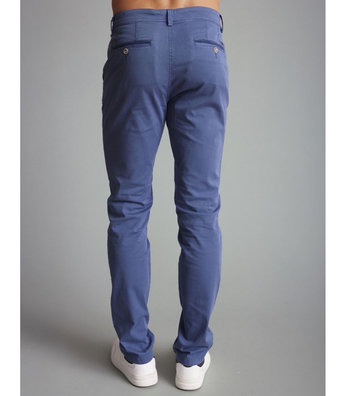Pantalon chino delahaye 057indigo