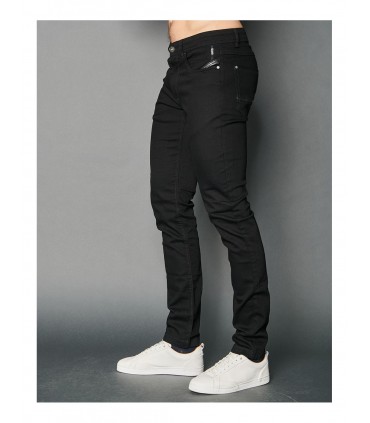 Pantalon jean delahaye 048charcoal