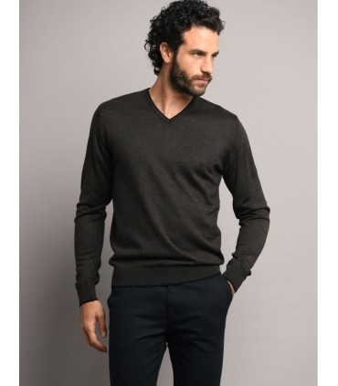 Pull col v delahaye 409moka