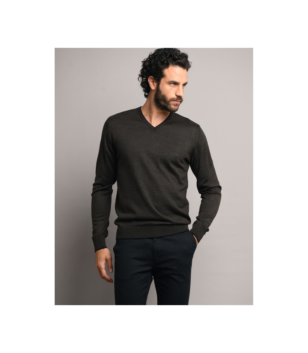 Pull col v delahaye 409moka