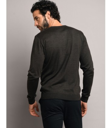 Pull col v delahaye 409moka