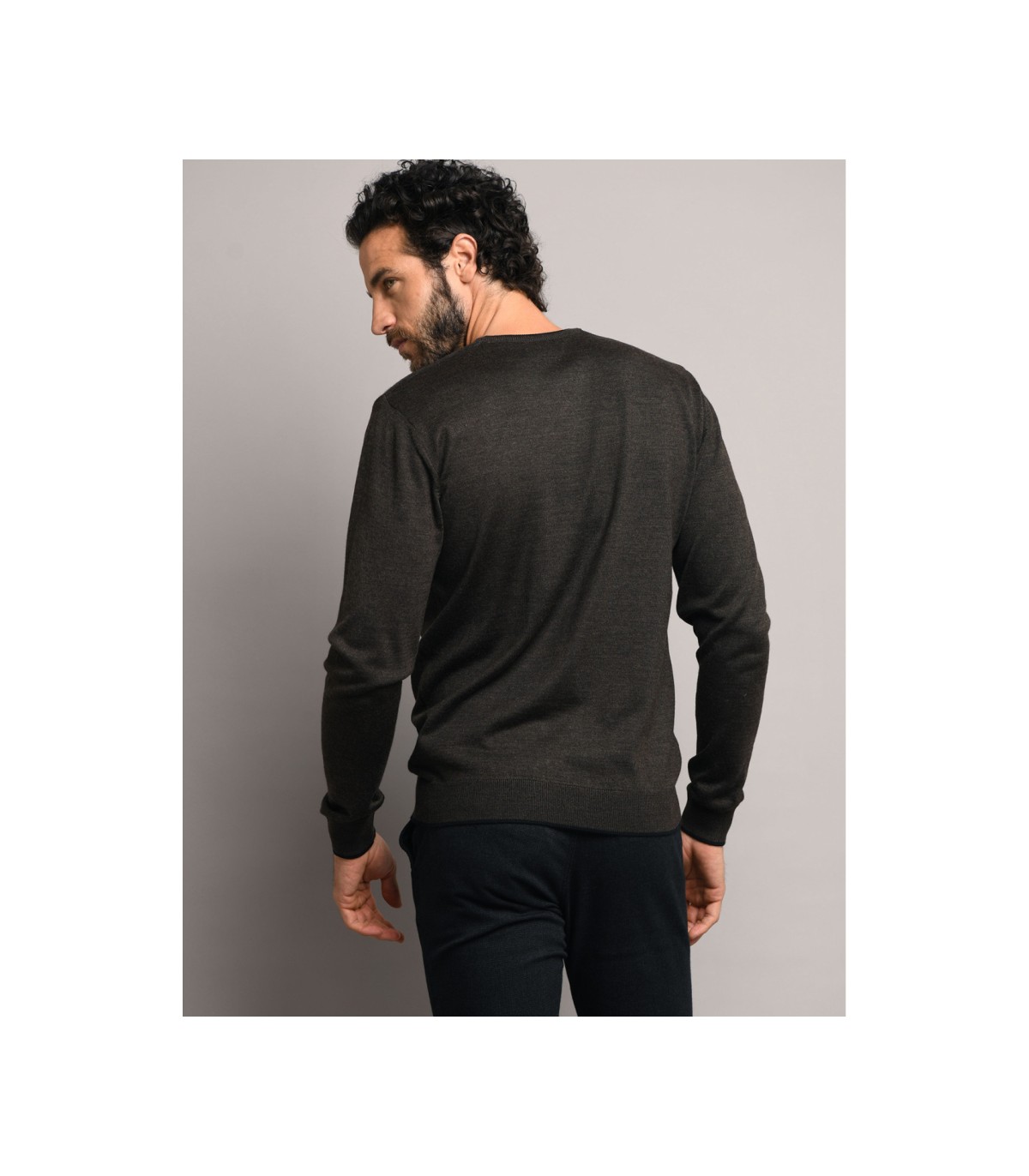 Pull col v delahaye 409moka