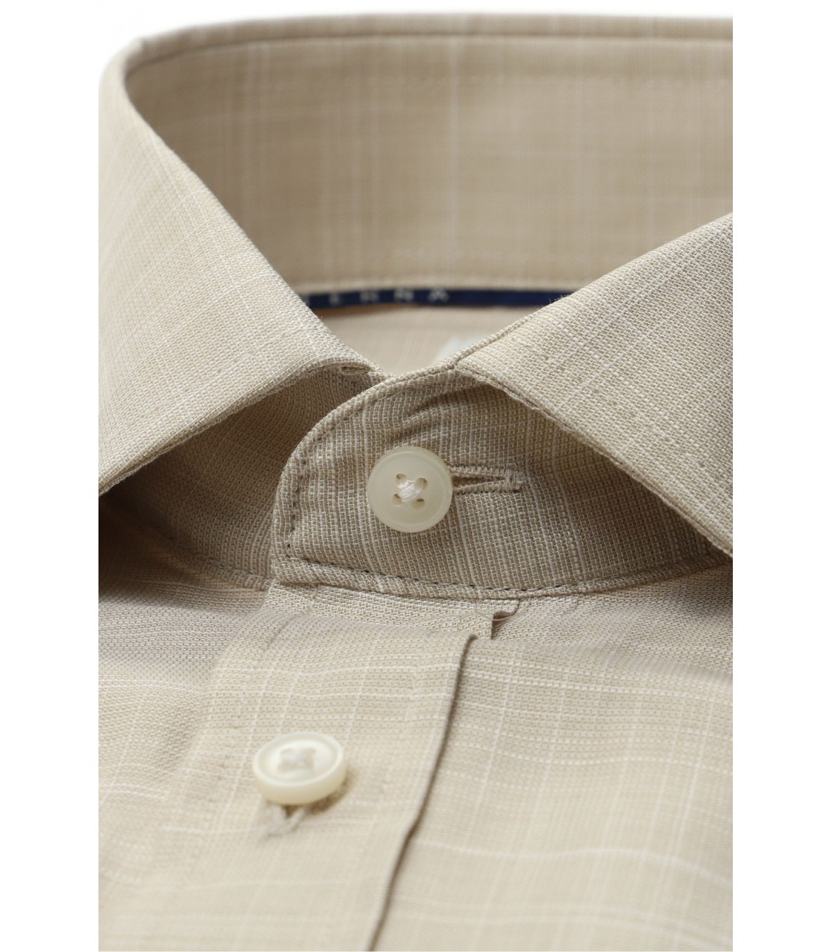 Chemise mc uni eterna 20beige