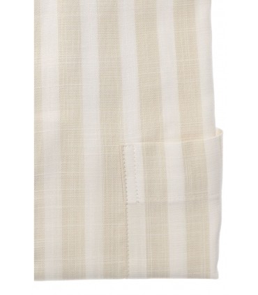 Chemise mc fantaisie eterna 20beige