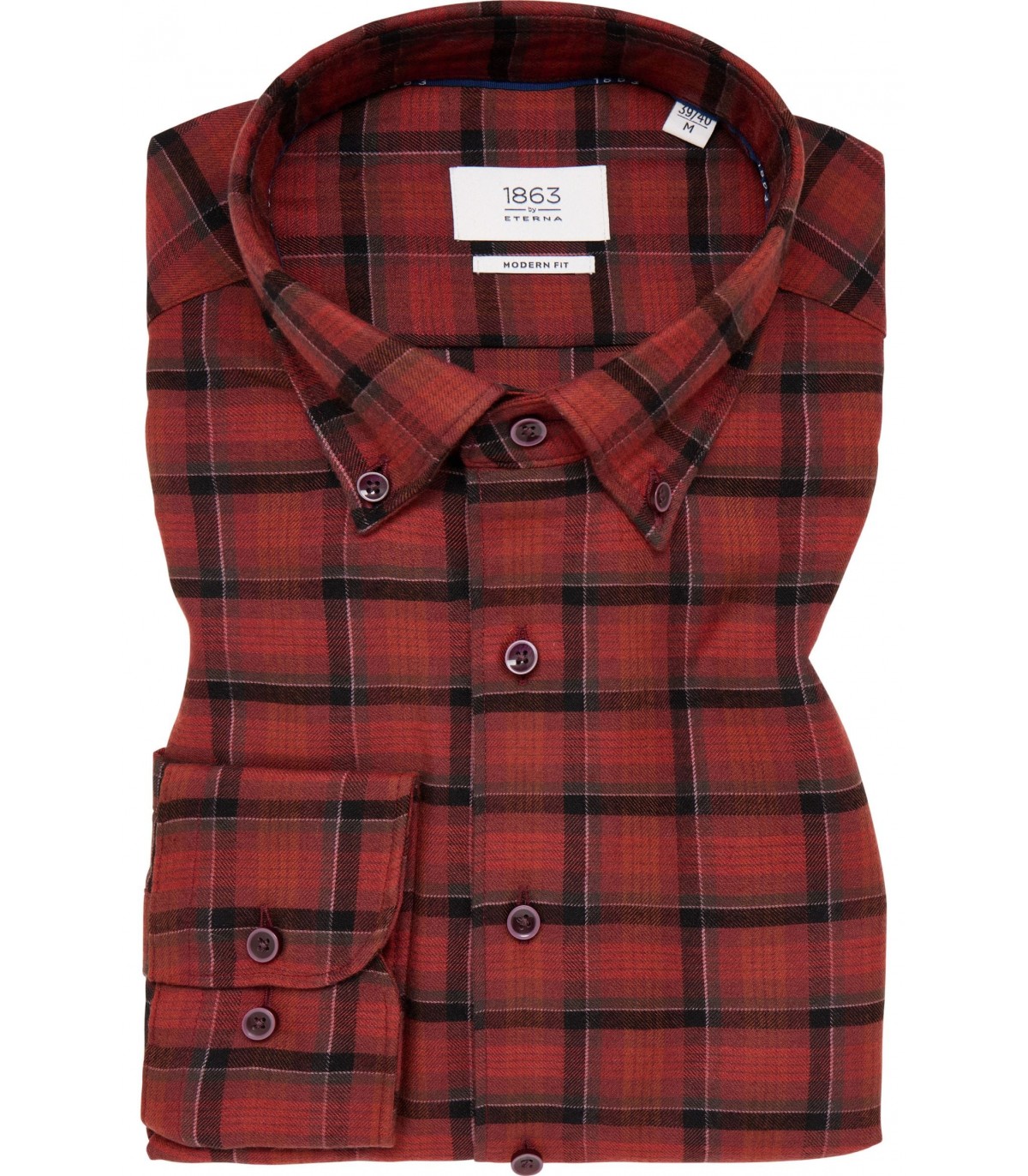 Chemise ml fantaisie eterna 57bleu