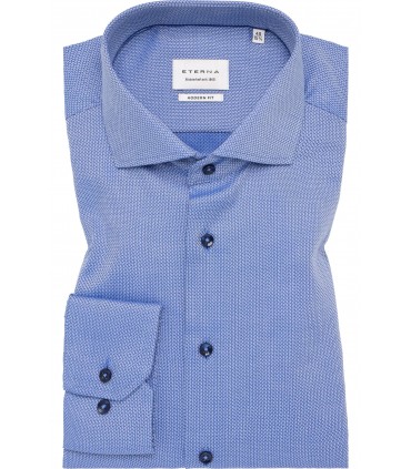 Chemise ml fantaisie eterna 14bleu