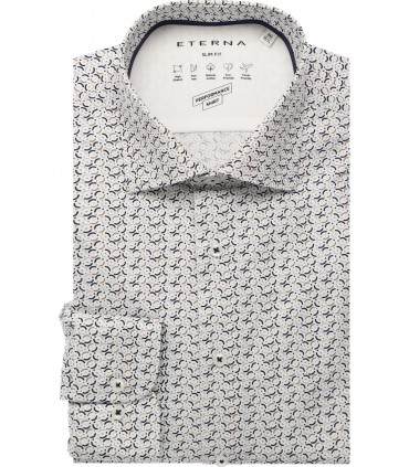 Chemise ml fantaisie eterna 14bleu