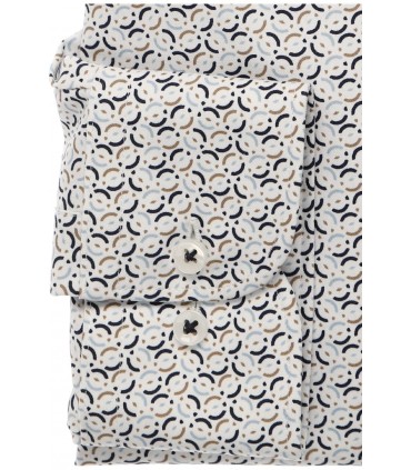 Chemise ml fantaisie eterna 14bleu
